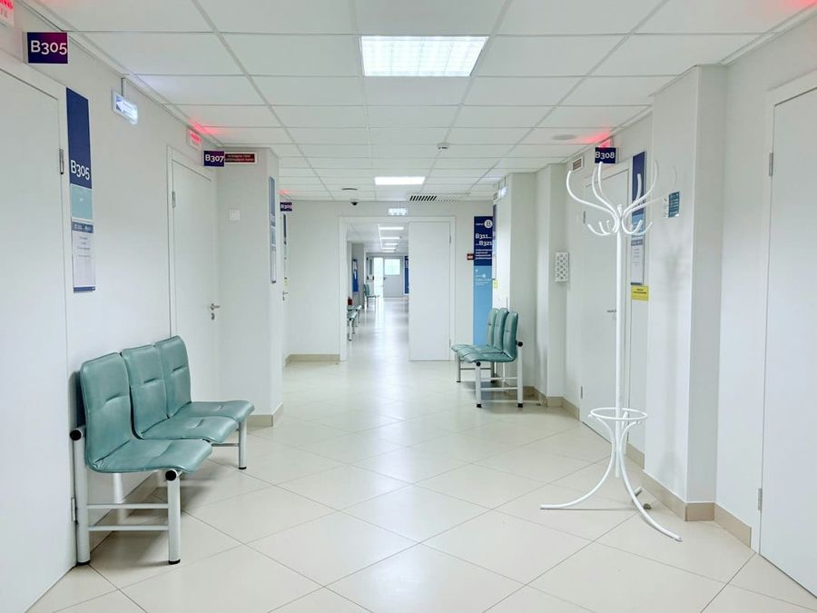 Modern clinic interior