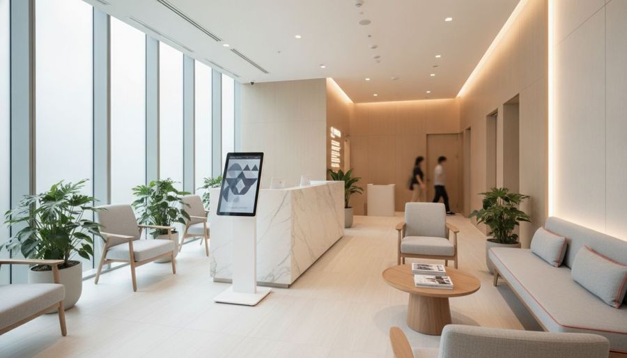 Modern Singapore healthcare clinic interior representing a Hashmeta SEO client