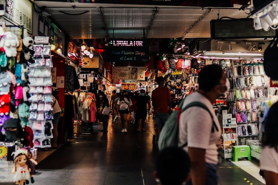 Singapore retail store interior